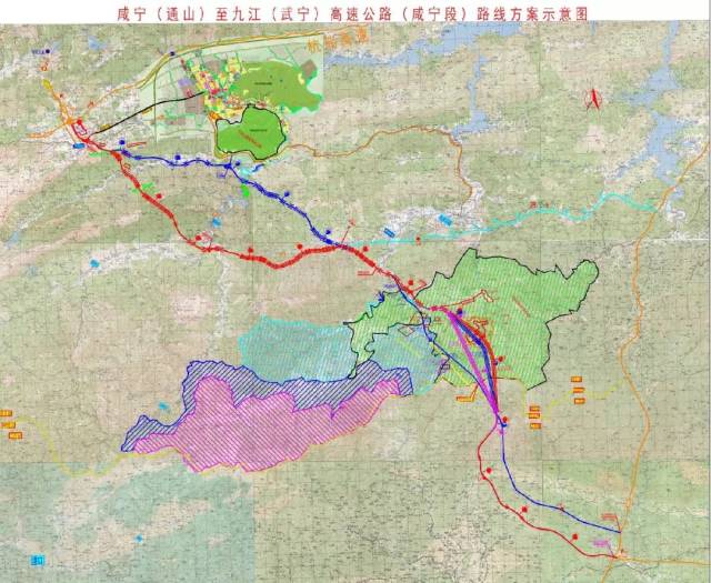 咸宁(通山)至九江(武宁)高速公路