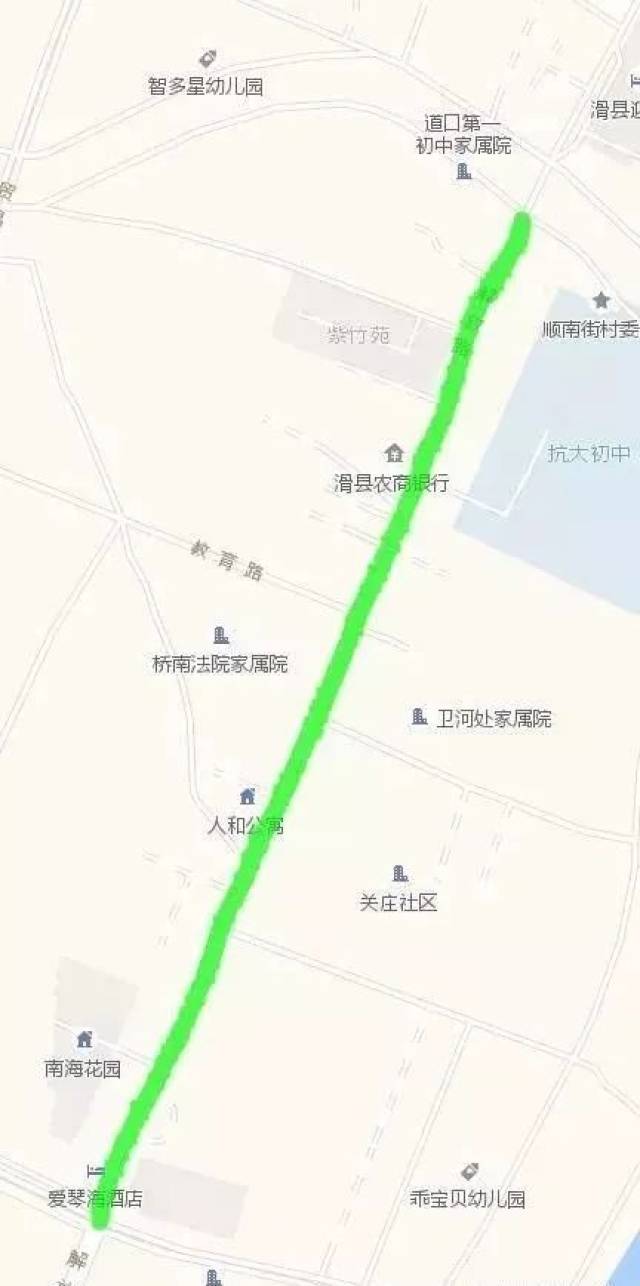 滑县限行最后一天!(附免费公交路线图)