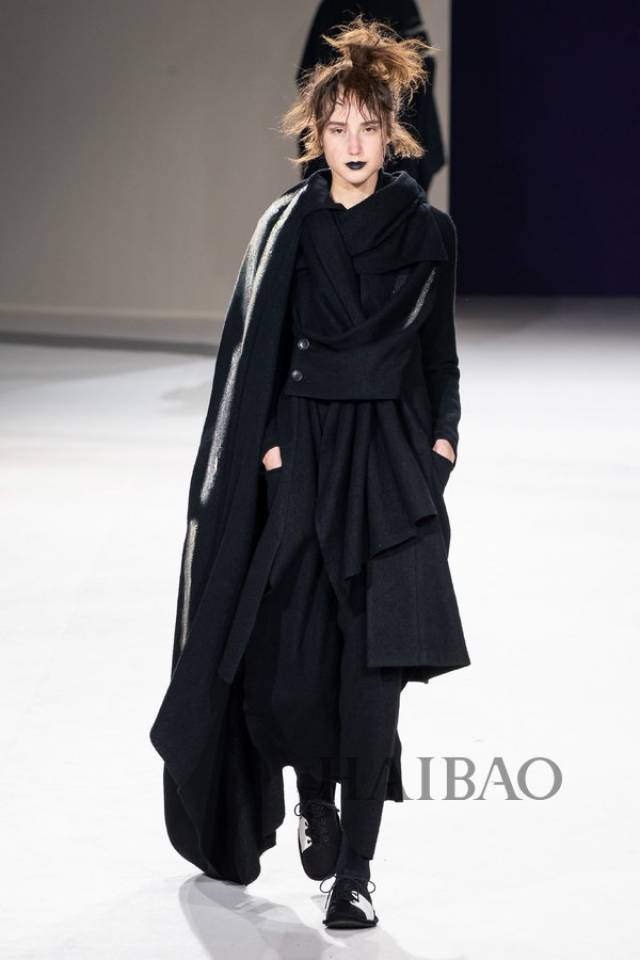 山本耀司(yohji yamamoto)2019秋冬女装秀,海报带你亲临2019秋冬纽约