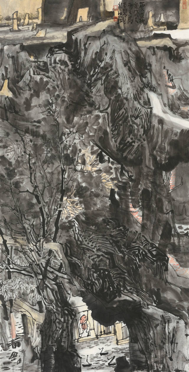 著名山水画家孙本见作品欣赏