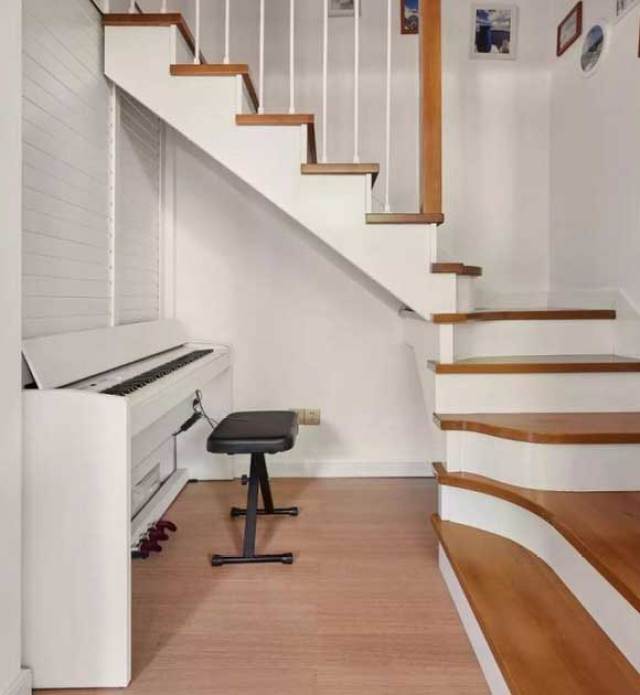 原创有创意的转角楼梯装修设计,能提升装修档次!复式空间别错过!