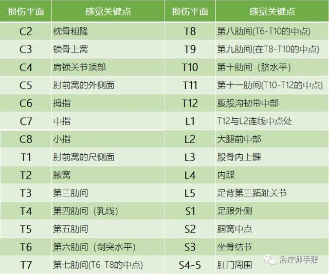 留言解读——【脊髓损伤平面】