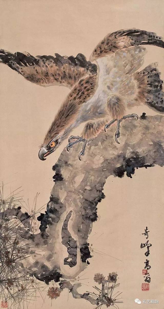 高奇峰(1889—1933,晚清画家,名嵡,字奇峰,以字行,广东番禺(今广州)