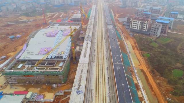 丰城高铁站建设到哪一步了!