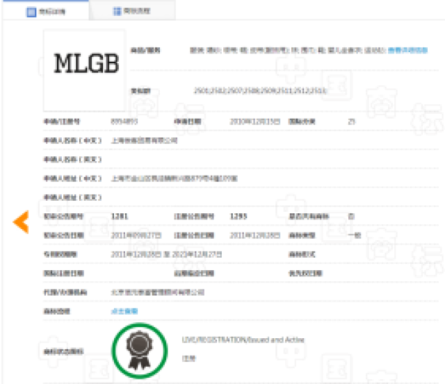 MLGB作商标 法院说不