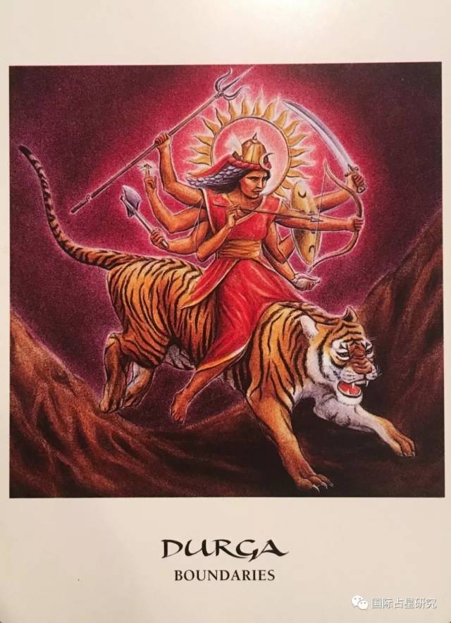 杜尔加(durga)女神-砍断过去的负面能量,重新振作