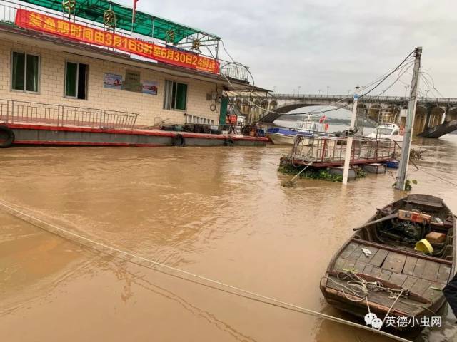 根据清远水文分局水雨情预测:我市北江干流 英德站在6日14时出现洪峰