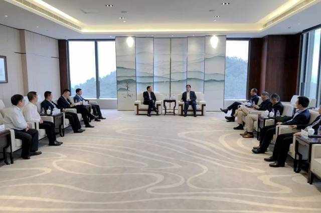 67宋占江拜会中国南山集团总经理田俊彦