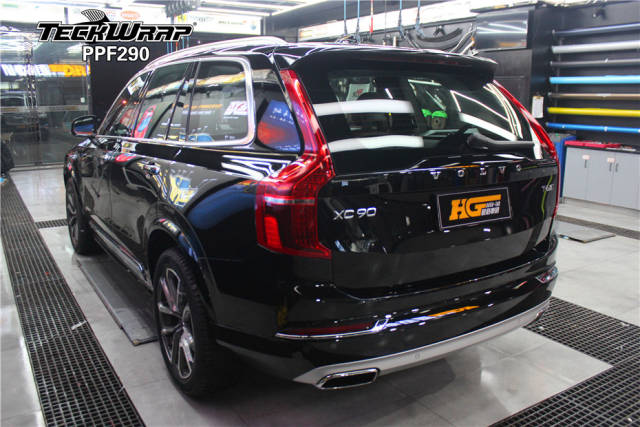 沃尔沃xc90汽车改色teckwrap 美国秃鹰ppf290