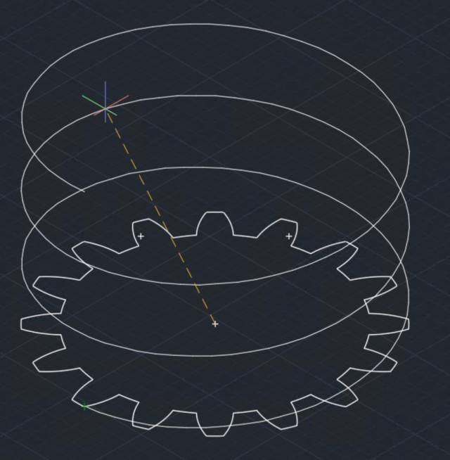 如何用autocad搞定三维斜齿轮