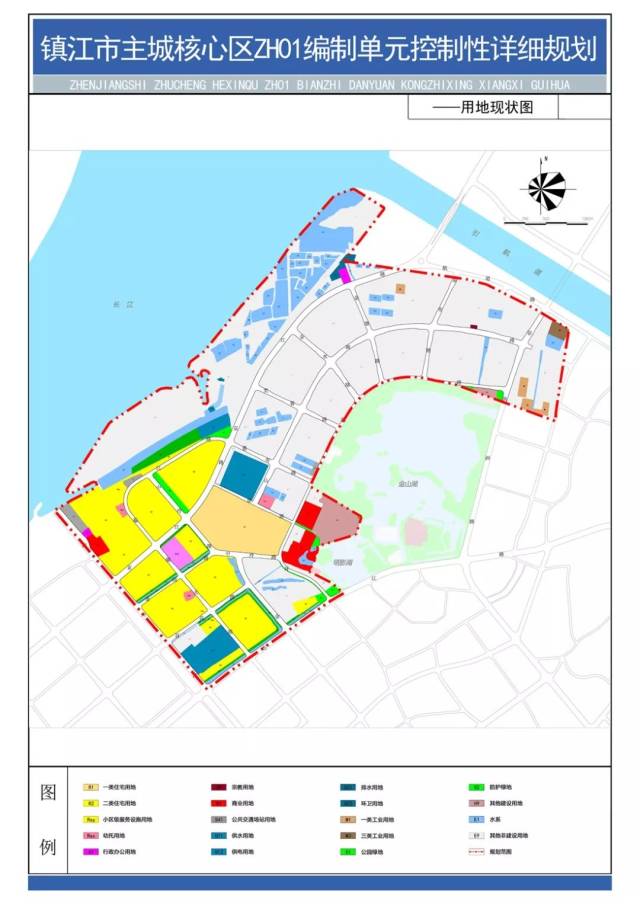 镇江市"一体两翼,一核四区"32条详细规划批后正式公示!