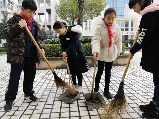 【劳动教育】继家务建议后,富阳学校又给出1-6年级孩子校内劳动建议