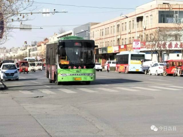 蠡县城区公交线路运营情况