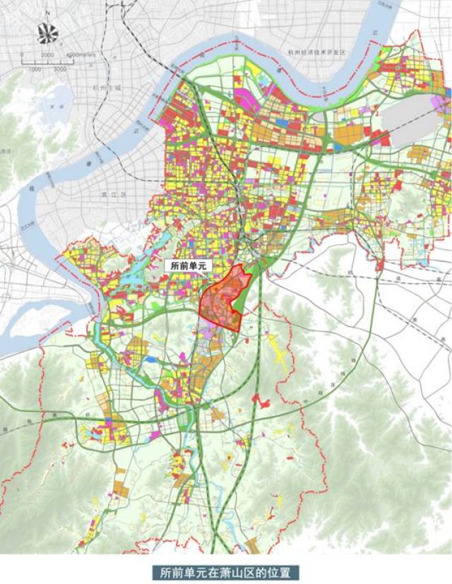 【规划】萧山区所前单元规划公示,打造特色产业创意集聚地