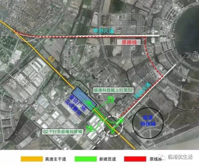 公示的说明 一,公示内容: (一)规划名称:s2公路—海港大道节点立交