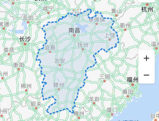 江西省的地理位置 来源:大江论坛 平台声明