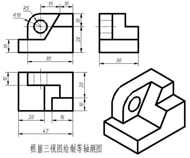 常见的50张cad平面练习图,用来练习3d软件的草图绘制也很不错