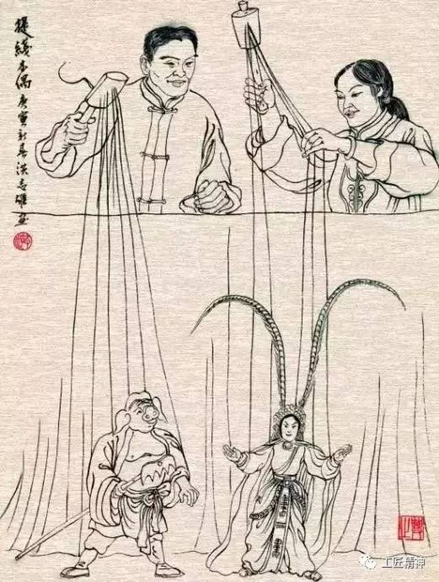泉州提线木偶戏源于秦汉.