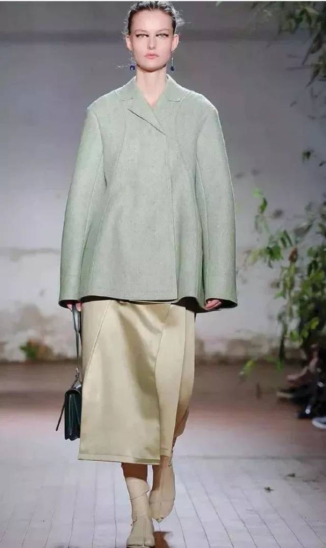 jil sander的豆沙绿