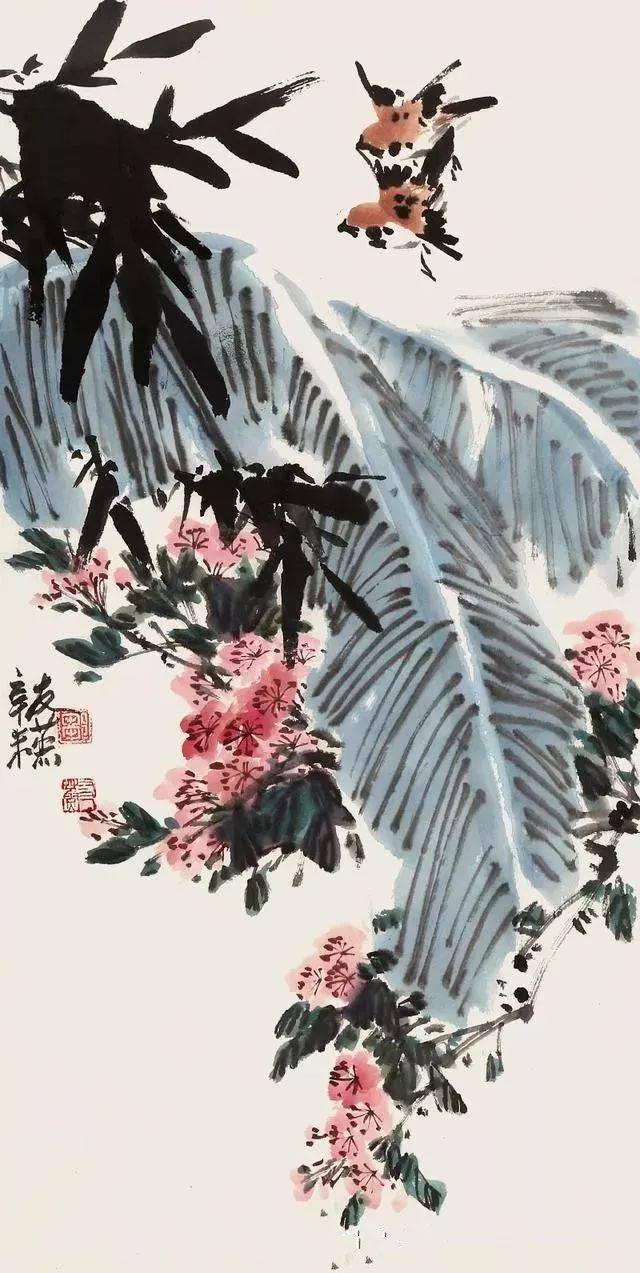 最平凡的麻雀,也能展现出不平凡的美,国画麻雀欣赏