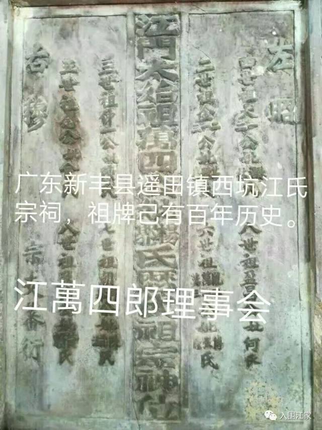 寻根问祖:江万里后代