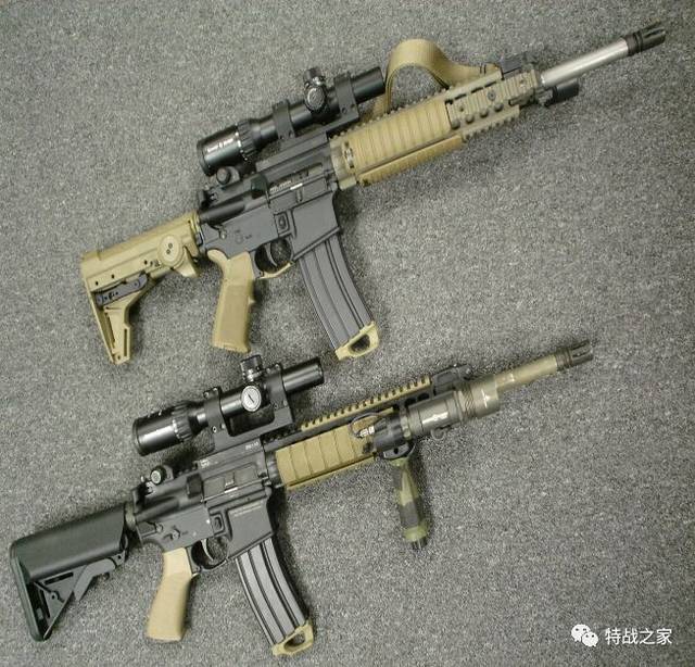 recce步枪口径:5.56×45mm mk.