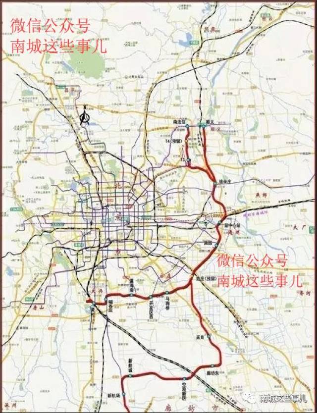 地铁21号线出炉!大兴亦庄通州将通地铁!