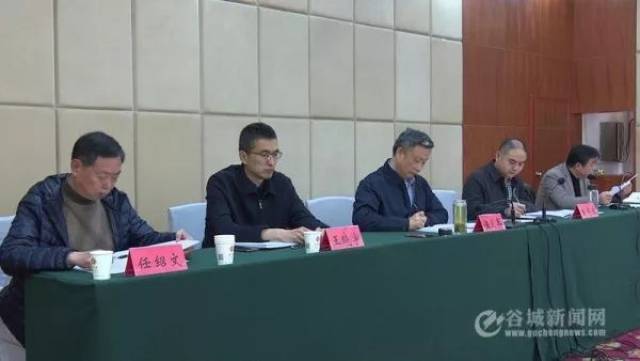 县领导韩晓林,许杰锋,王晓宇,龚莲,陈敬友,胡明书,任安强,散海