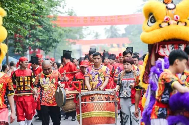 "闹军坡"咯!海口冼夫人文化节今天热闹开幕,有图为证