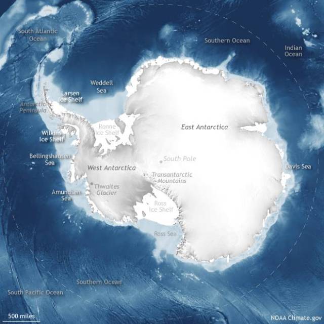 原创南极洲是地球上最冷的地方?但是它的冰融化比北极还多,因素多