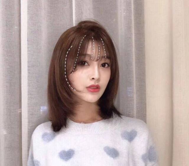 法式刘海锁骨发发型_法式刘海锁骨发发型分享展示