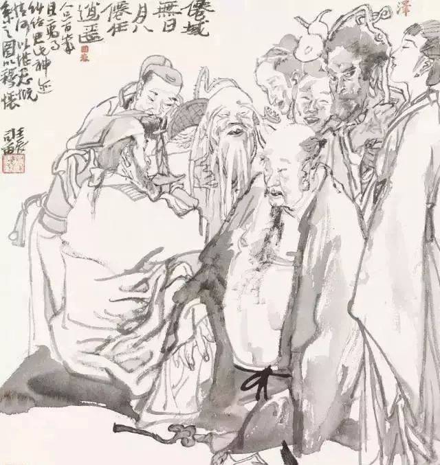 没有画道的画家不是没有,他们只管操练,只讲技能和传习,放着心脑不用