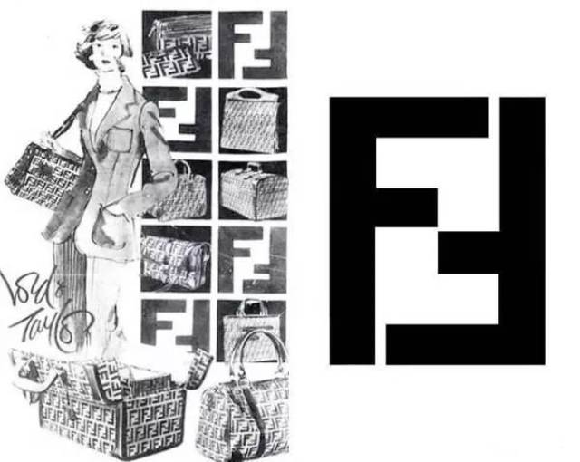 同时,为了纪念老佛爷设计出的这个改变了 fendi 命运的经典"双f" logo