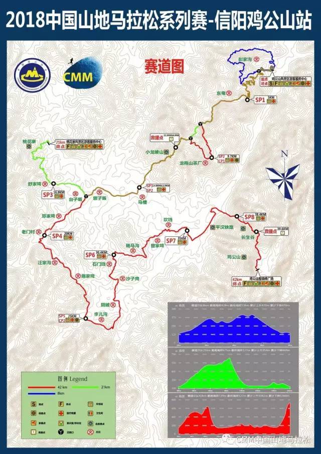 2019中国山地马拉松系列赛-信阳鸡公山站【线路详解】