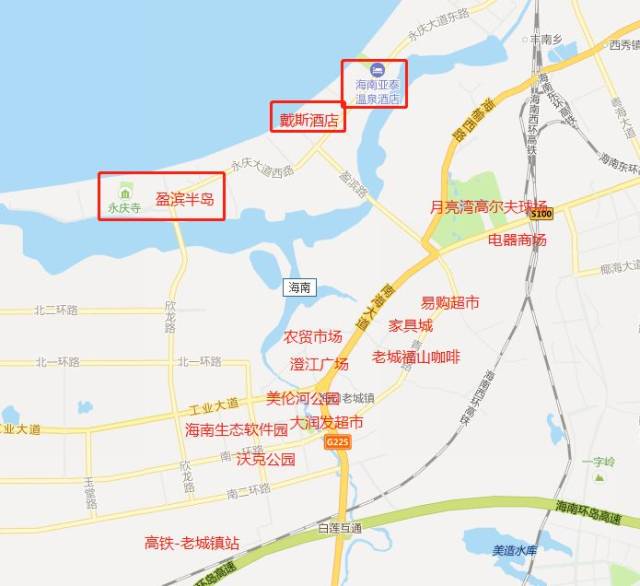 家居市场,海南生态软件园 4 交通优势 因为便利的交通,澄迈老城已经