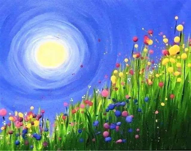 主题画《春天》绘画素材,幼师一定要收藏