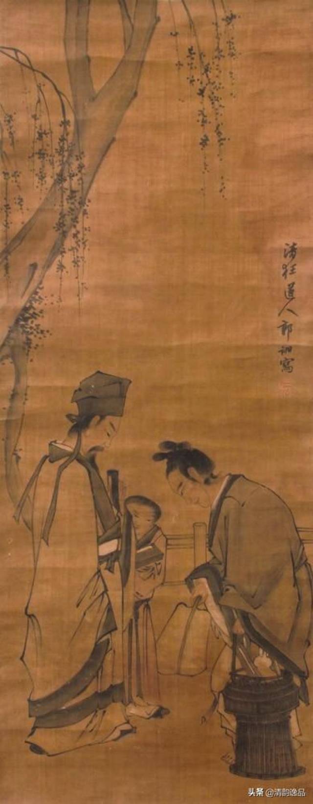 明 郭诩写意人物画欣赏