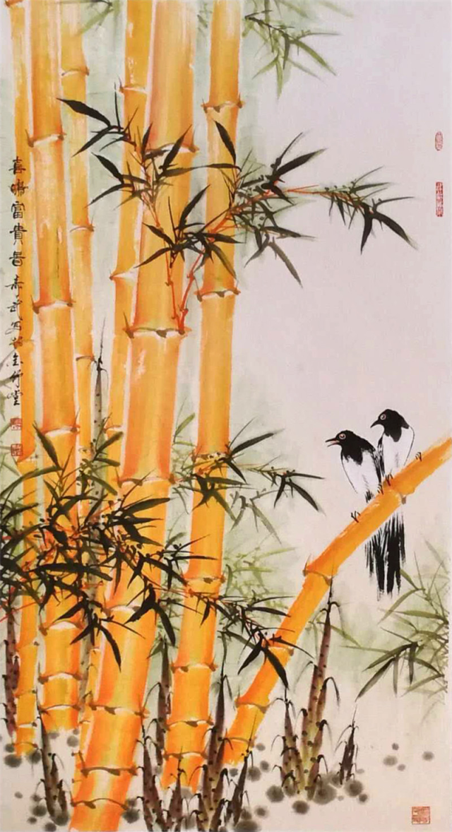 2019年当代中国艺术名家:金竹国画首创者柴寿武