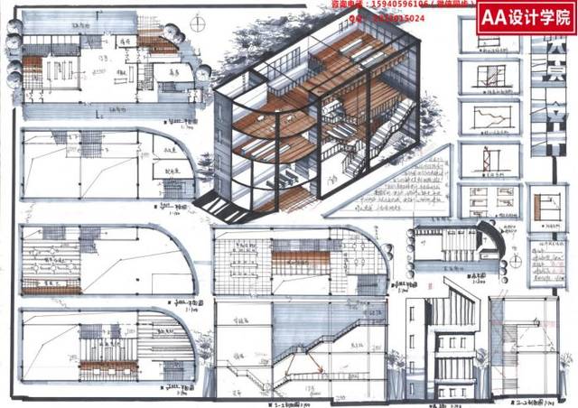 aa考研丨2019年aa沈建建筑快题平时班招生开始啦!