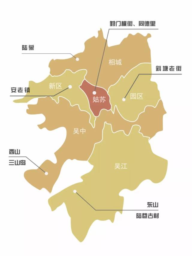 6.  老苏州眼中的苏州地图  老苏州的味道,最有滋味.