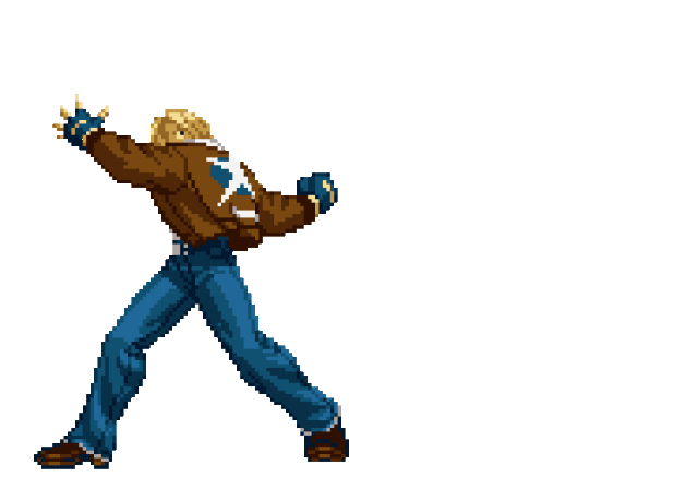 从《饿狼传说》到《拳皇》系列,特瑞的经典招式演变过程