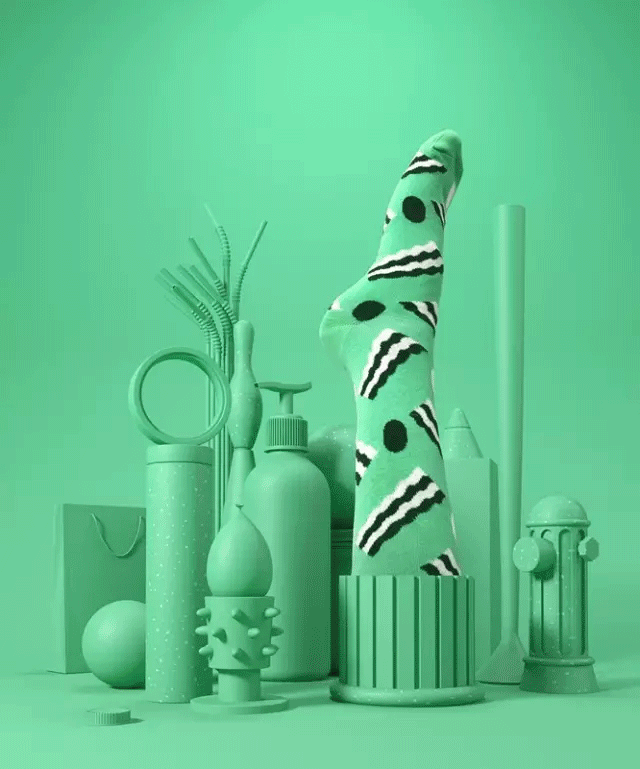 如果袜子也有潮流排行的话,那么happy socks一定是这份榜单上当之无