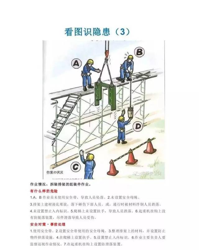 来源:安全贝贝网 看图识别隐患 1 1 1 相关问题: 1,临时用电电缆裸露