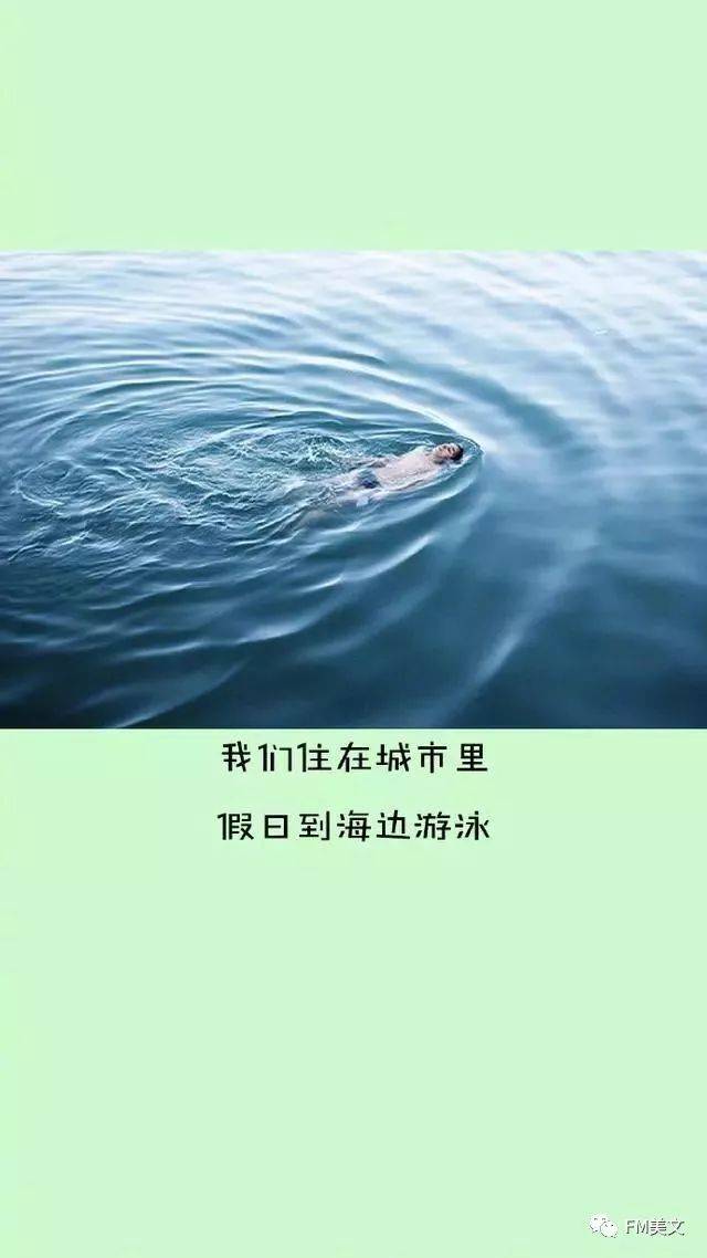 "我从不知道顺其自然有多自然,但我知道现实有多现实."