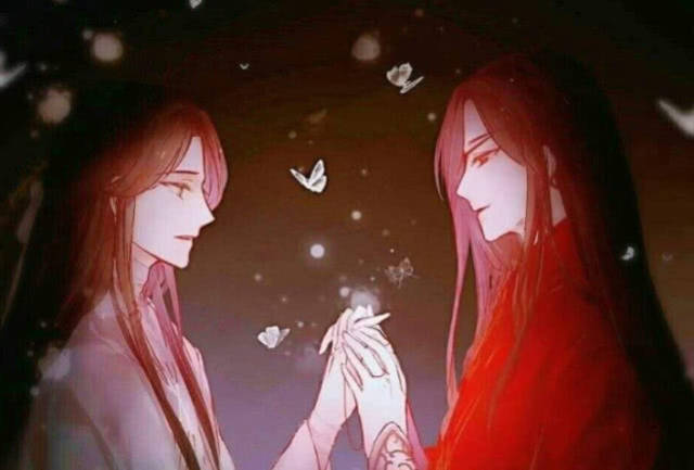 当天官赐福碰上奇迹暖暖:花城与谢怜仙气十足,被君吾造型帅到了