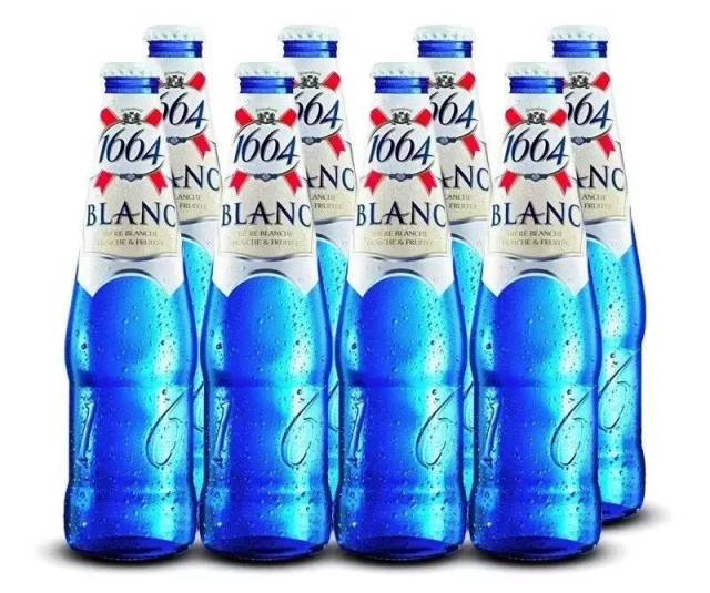 1664 blanc属于经典风格白啤酒,是典型的小麦酿造上发酵啤酒.