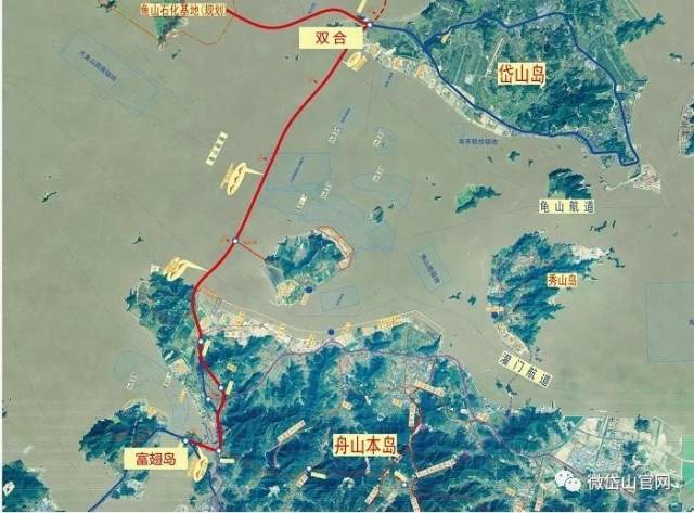 宁波舟山港主通道项目已完成50%,舟岱大桥建设已完成35%,大桥2021