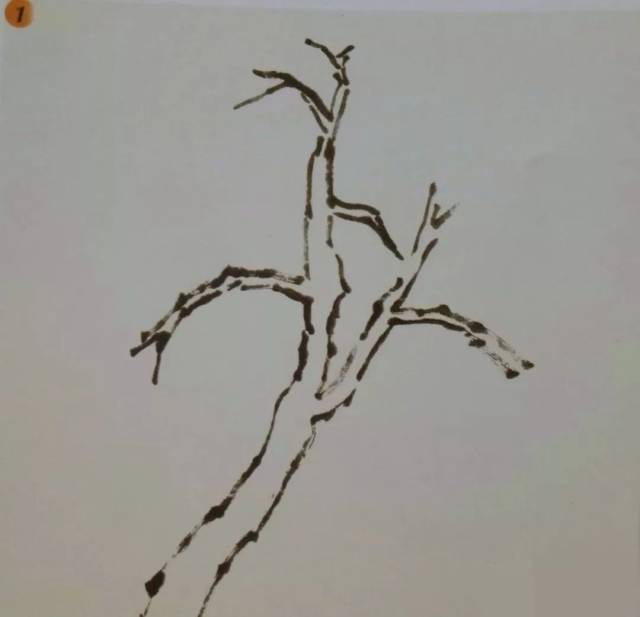 国画中各种树的画法