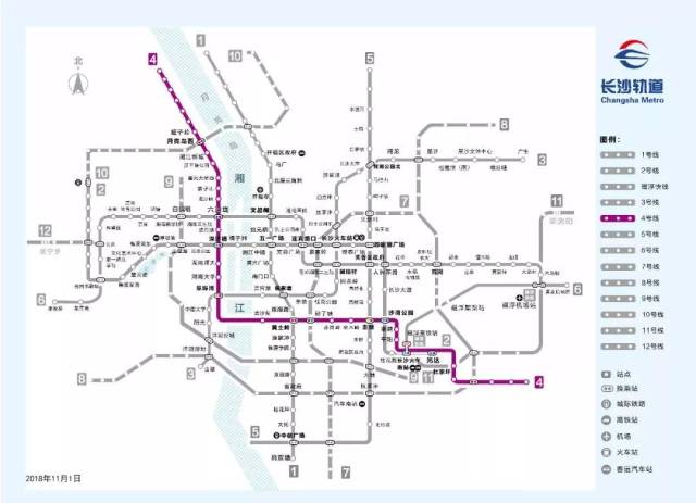 4号线线路图