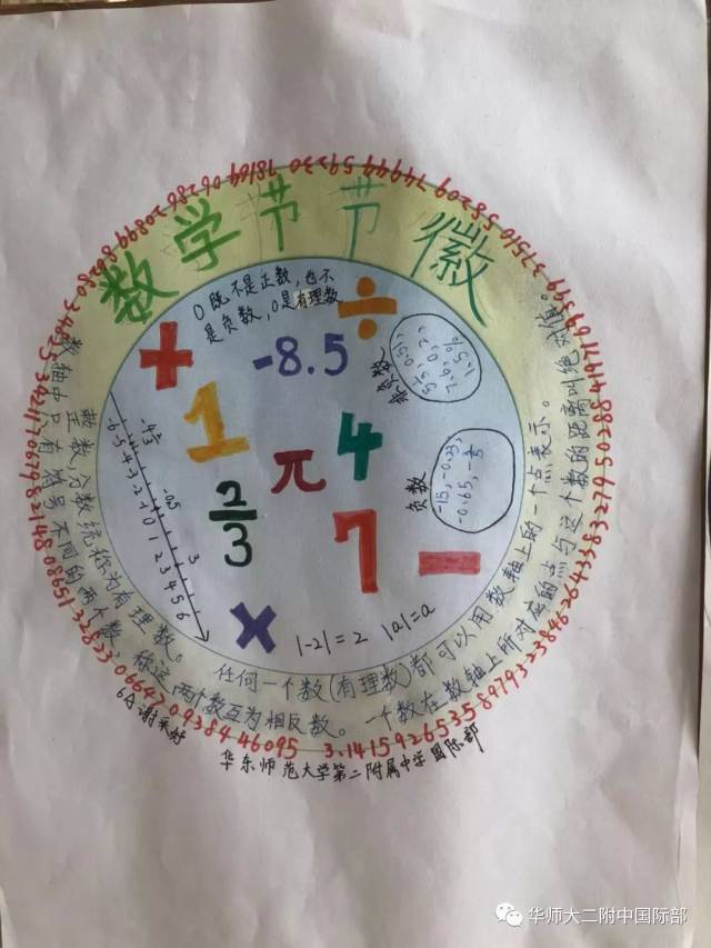 数学节徽章